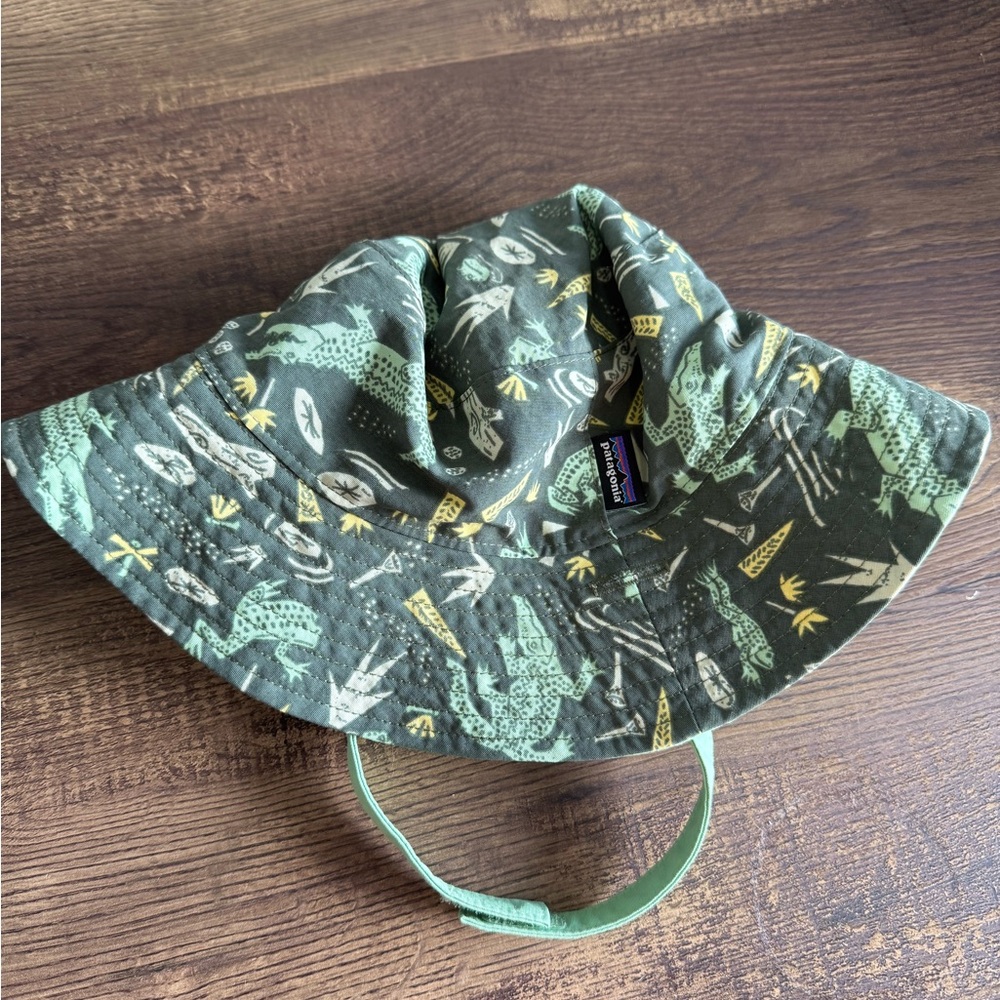 Kids Dinosaur Print Sun Hat